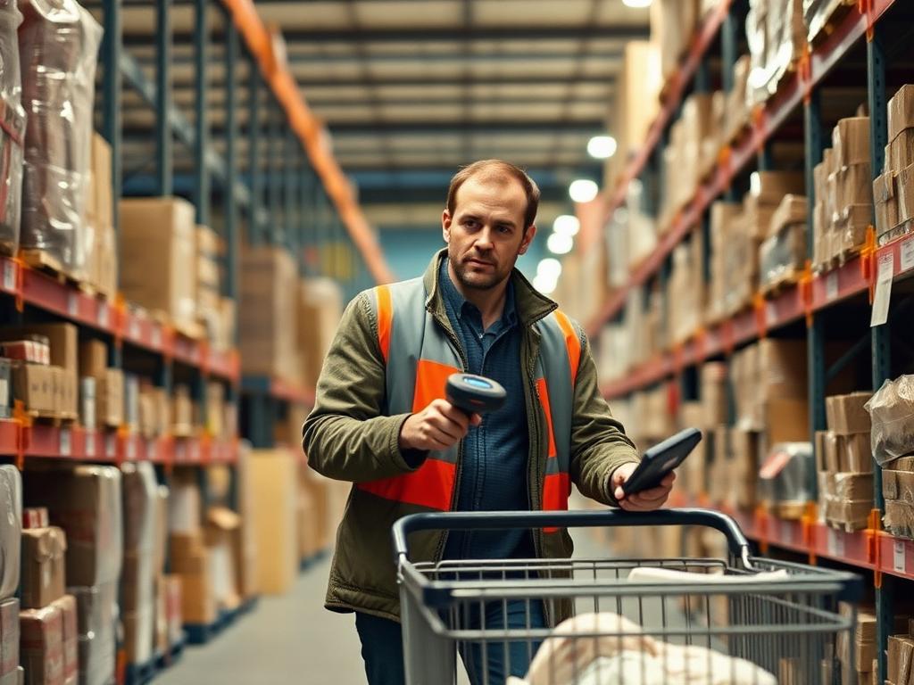 Lager, logistik og terminal